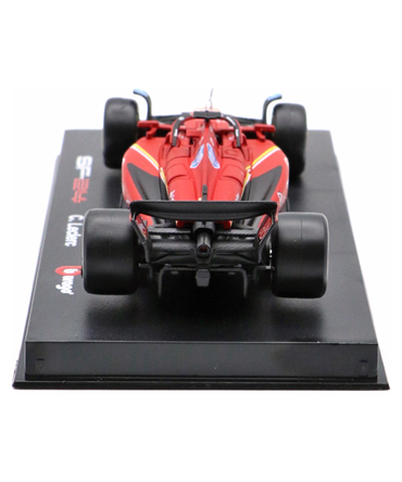 ブラゴ 1/43スケール フェラーリ SF24 シャルル・ルクレール 2024年（ドライバー付属）/24f1m