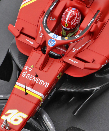 ブラゴ 1/18スケール フェラーリ SF24 シャルル・ルクレール 2024年 /24f1m