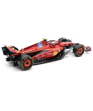 ブラゴ 1/18スケール フェラーリ SF24 カルロス・サインツ 2024年 /24f1m