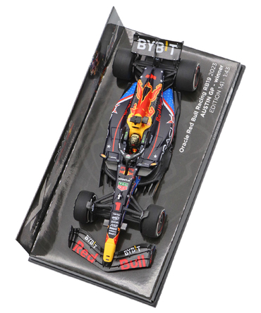 フェルスタッペン別注 ミニチャンプス 1/43スケール オラクル レッドブル レーシング ホンダ RB19 マックス・フェルスタッペン 2023年 アメリカGP 優勝 /ARB/23f1m