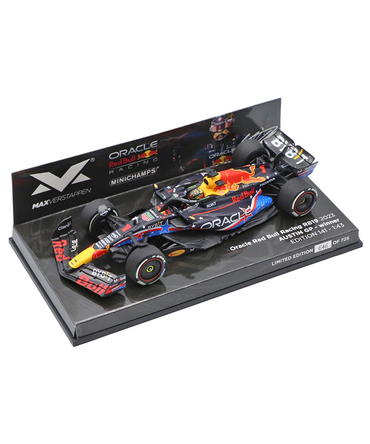 フェルスタッペン別注 ミニチャンプス 1/43スケール オラクル レッドブル レーシング ホンダ RB19 マックス・フェルスタッペン 2023年 アメリカGP 優勝 /ARB/23f1m