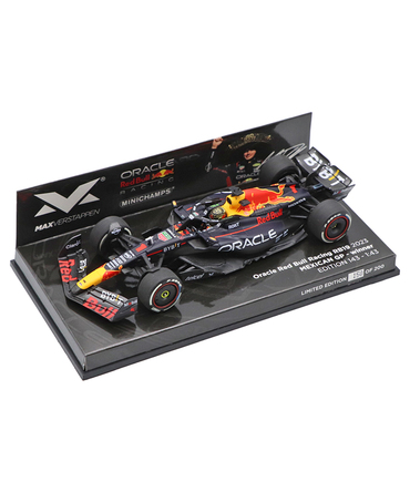 フェルスタッペン別注 ミニチャンプス 1/43スケール オラクル レッドブル レーシング ホンダ RB19 マックス・フェルスタッペン 2023年 メキシコGP 優勝 /ARB/23f1m