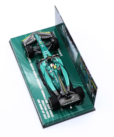 CKモデルカーズ 別注 ミニチャンプス 1/43スケール アストンマーチン アラムコ コグニザント F1チーム AMR22 セバスチャン・ベッテル 2022年 アブダビGP F1ラストレース