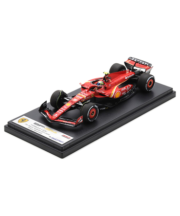 ルックスマート 1/43スケール フェラーリ SF24 オリバー・ベアマン 2024年 サウジアラビアGP 7位入賞/24f1m