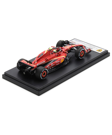 ルックスマート 1/43スケール フェラーリ SF24 オリバー・ベアマン 2024年 サウジアラビアGP 7位入賞/24f1m