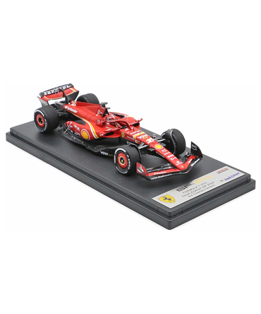 ルックスマート 1/43スケール フェラーリ SF24 シャルル・ルクレール 2024年 サウジアラビアGP 3位入賞/24f1m