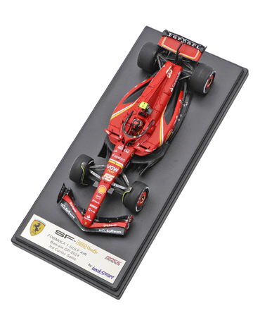 ルックスマート 1/43スケール フェラーリ SF24 カルロス・サインツ 2024年 バーレーンGP 3位入賞/24f1m