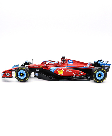 ブラゴ 1/18スケール フェラーリ SF24 シャルル・ルクレール 2024年 マイアミGP  /24f1m