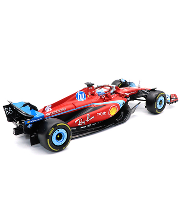 ブラゴ 1/18スケール フェラーリ SF24 シャルル・ルクレール 2024年 マイアミGP  /24f1m