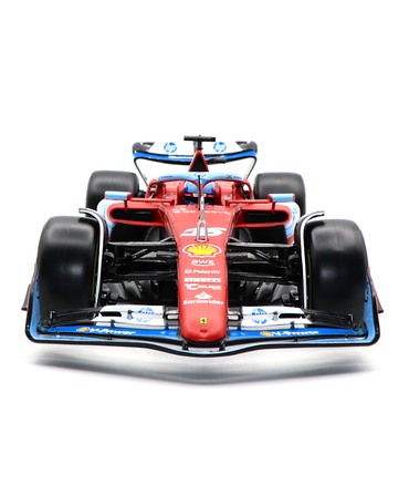 ブラゴ 1/18スケール フェラーリ SF24 シャルル・ルクレール 2024年 マイアミGP  /24f1m