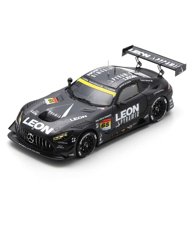 スパーク 1/43スケール LEON PYRAMID AMG K2 R&D LEON RACING NO.65  蒲生尚弥 / 篠原拓朗 スーパーGT 2024年 GT300