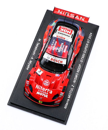 スパーク 1/43スケール Niterra MOTUL Z NISMO NDDP NO.3 高星明誠 / 三宅淳詞 スーパーGT 2024年 GT500