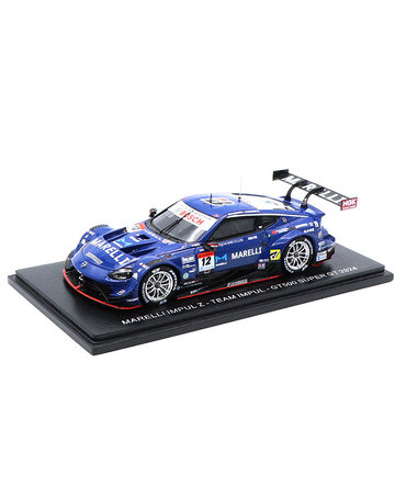 スパーク 1/43スケール MARELLI IMPUL Z TEAM IMPUL NO.12 平峰一貴 / ベルトラン・バゲット スーパーGT 2024年 GT500