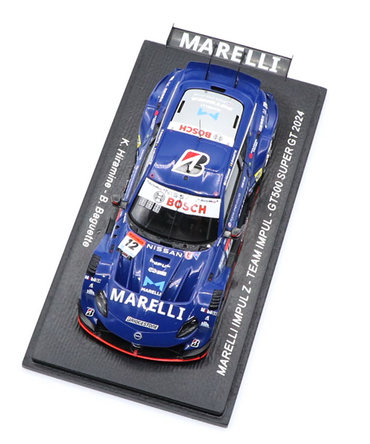 スパーク 1/43スケール MARELLI IMPUL Z TEAM IMPUL NO.12 平峰一貴 / ベルトラン・バゲット スーパーGT 2024年 GT500