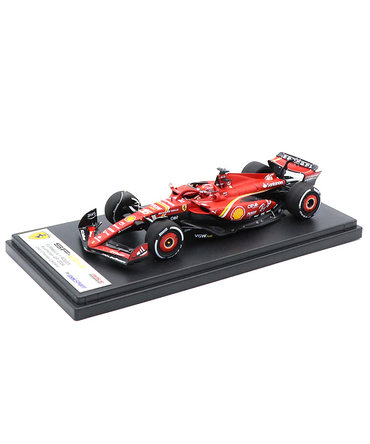 ルックスマート 1/43スケール フェラーリ SF24 シャルル・ルクレール 2024年 オーストラリアGP 2位入賞/24f1m