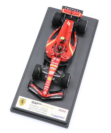 ルックスマート 1/43スケール フェラーリ SF24 カルロス・サインツ 2024年 オーストラリアGP 優勝 /24f1m