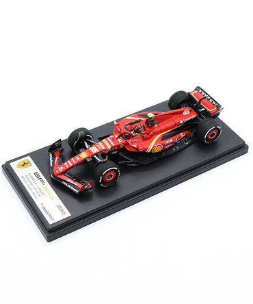 ルックスマート 1/43スケール フェラーリ SF24 カルロス・サインツ 2024年 オーストラリアGP 優勝 /24f1m