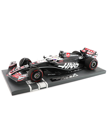 ミニチャンプス 1/18スケール マネーグラム ハース F1 チーム VF-24 ケビン・マグヌッセン 2024年 /24f1m