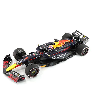 ミニチャンプス 1/18スケール オラクル レッドブル レーシング ホンダ RB20 マックス・フェルスタッペン 2024年 バーレーンGP /24f1m