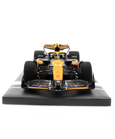 ミニチャンプス 1/18スケール マクラーレン F1 チーム MCL38 ランド・ノリス 2024年 マイアミGP 優勝 /24f1m