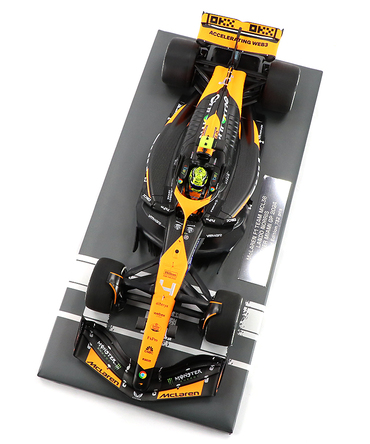 ミニチャンプス 1/18スケール マクラーレン F1 チーム MCL38 ランド・ノリス 2024年 マイアミGP 優勝 /24f1m