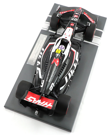 ミニチャンプス 1/18スケール マネーグラム ハース F1 チーム VF-24 ニコ・ヒュルケンベルグ 2024年 /24f1m