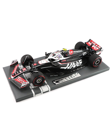 ミニチャンプス 1/18スケール マネーグラム ハース F1 チーム VF-24 ニコ・ヒュルケンベルグ 2024年 /24f1m