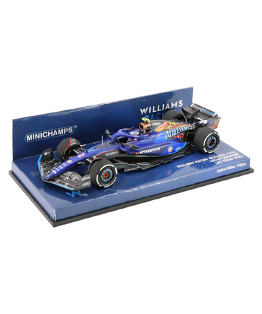 ミニチャンプス 1/43スケール ウィリアムズ レーシング FW45 ローガン・サージェント 2023年 ラスベガスGP