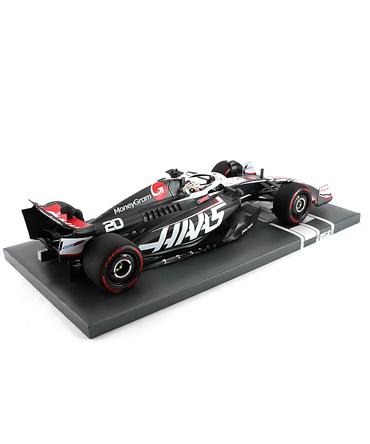 ミニチャンプス 1/18スケール マネーグラム ハース F1 チーム VF-24 ケビン・マグヌッセン 2024年 /24f1m