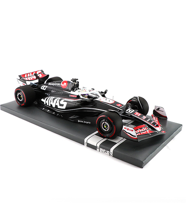 ミニチャンプス 1/18スケール マネーグラム ハース F1 チーム VF-24 ケビン・マグヌッセン 2024年 /24f1m