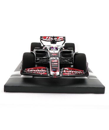 ミニチャンプス 1/18スケール マネーグラム ハース F1 チーム VF-24 ケビン・マグヌッセン 2024年 /24f1m