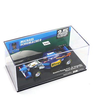 ミニチャンプス 1/43スケール ベネトン ルノー B195 ミハエル・シューマッハー 1995年 モナコGP 優勝