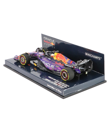 ミニチャンプス 1/43スケール オラクル レッドブル レーシング ホンダ RB19 マックス・フェルスタッペン 2023年 ラスベガスGP 優勝