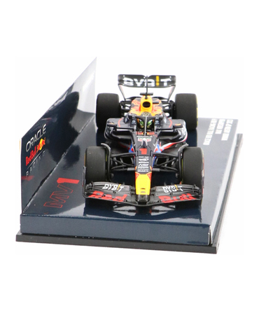 ミニチャンプス 1/43スケール オラクル レッドブル レーシング ホンダ RB19 マックス・フェルスタッペン 2023年 オースティンGP 優勝