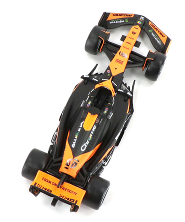 ブラゴ 1/43スケール マクラーレン F1 チーム MCL38 オスカー・ピアストリ 2024年 マイアミGP  /24f1m