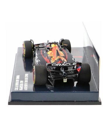 ミニチャンプス 1/43スケール オラクル レッドブル レーシング ホンダ RB19 マックス・フェルスタッペン 2023年 アブダビGP 優勝