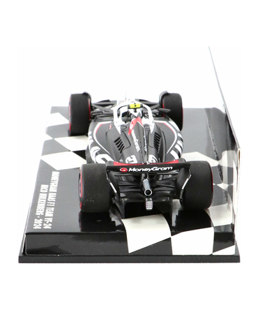 ミニチャンプス 1/43スケール マネーグラム ハース F1 チーム VF-24 ニコ・ヒュルケンベルグ 2024年 /24f1m