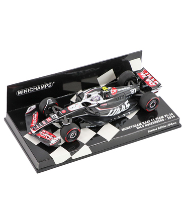 ミニチャンプス 1/43スケール マネーグラム ハース F1 チーム VF-24 ニコ・ヒュルケンベルグ 2024年 /24f1m