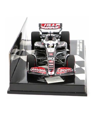 ミニチャンプス 1/43スケール マネーグラム ハース F1 チーム VF-24 ケビン・マグヌッセン 2024年 /24f1m