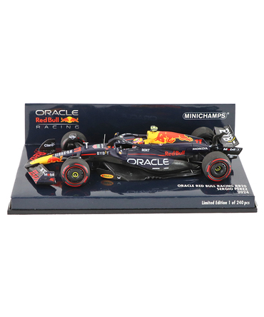 ミニチャンプス 1/43スケール オラクル レッドブル レーシング ホンダ RB20 セルジオ・ペレス 2024年 /24f1m