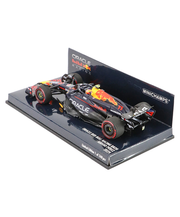 ミニチャンプス 1/43スケール オラクル レッドブル レーシング ホンダ RB20 セルジオ・ペレス 2024年 /24f1m