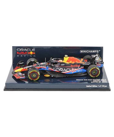 ミニチャンプス 1/43スケール オラクル レッドブル レーシング ホンダ RB19 セルジオ・ペレス 2023年 オースティンGP