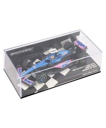 ミニチャンプス 1/43スケール BWT アルピーヌ F1 チーム A523 ピエール・ガスリー 2023年 モナコGP