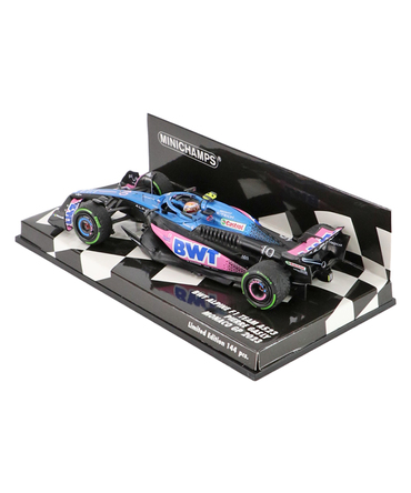 ミニチャンプス 1/43スケール BWT アルピーヌ F1 チーム A523 ピエール・ガスリー 2023年 モナコGP