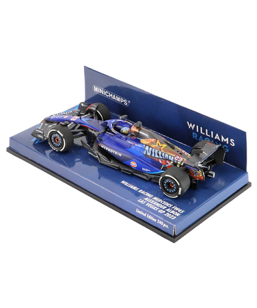 ミニチャンプス 1/43スケール ウィリアムズ レーシング FW45 アレクサンダー・アルボン 2023年 ラスベガスGP