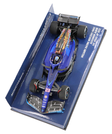 ミニチャンプス 1/43スケール ウィリアムズ レーシング FW45 アレクサンダー・アルボン 2023年 ラスベガスGP