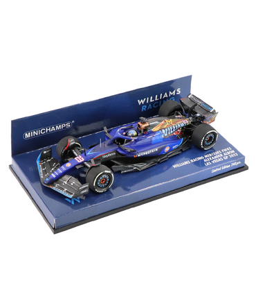 ミニチャンプス 1/43スケール ウィリアムズ レーシング FW45 アレクサンダー・アルボン 2023年 ラスベガスGP