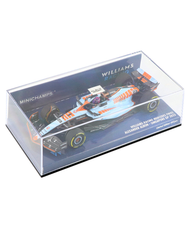 ミニチャンプス 1/43スケール ウィリアムズ レーシング FW45 アレクサンダー・アルボン 2023年 シンガポールGP