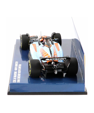 ミニチャンプス 1/43スケール ウィリアムズ レーシング FW45 アレクサンダー・アルボン 2023年 シンガポールGP