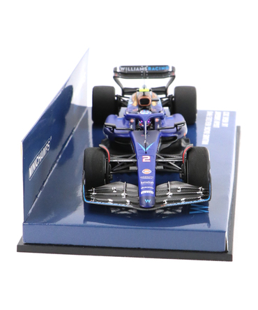 ミニチャンプス 1/43スケール ウィリアムズ レーシング FW45 ローガン・サージェント 2023年 ラスベガスGP